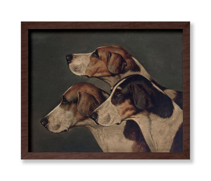 John Arnold Wheeler - Three English Foxhounds