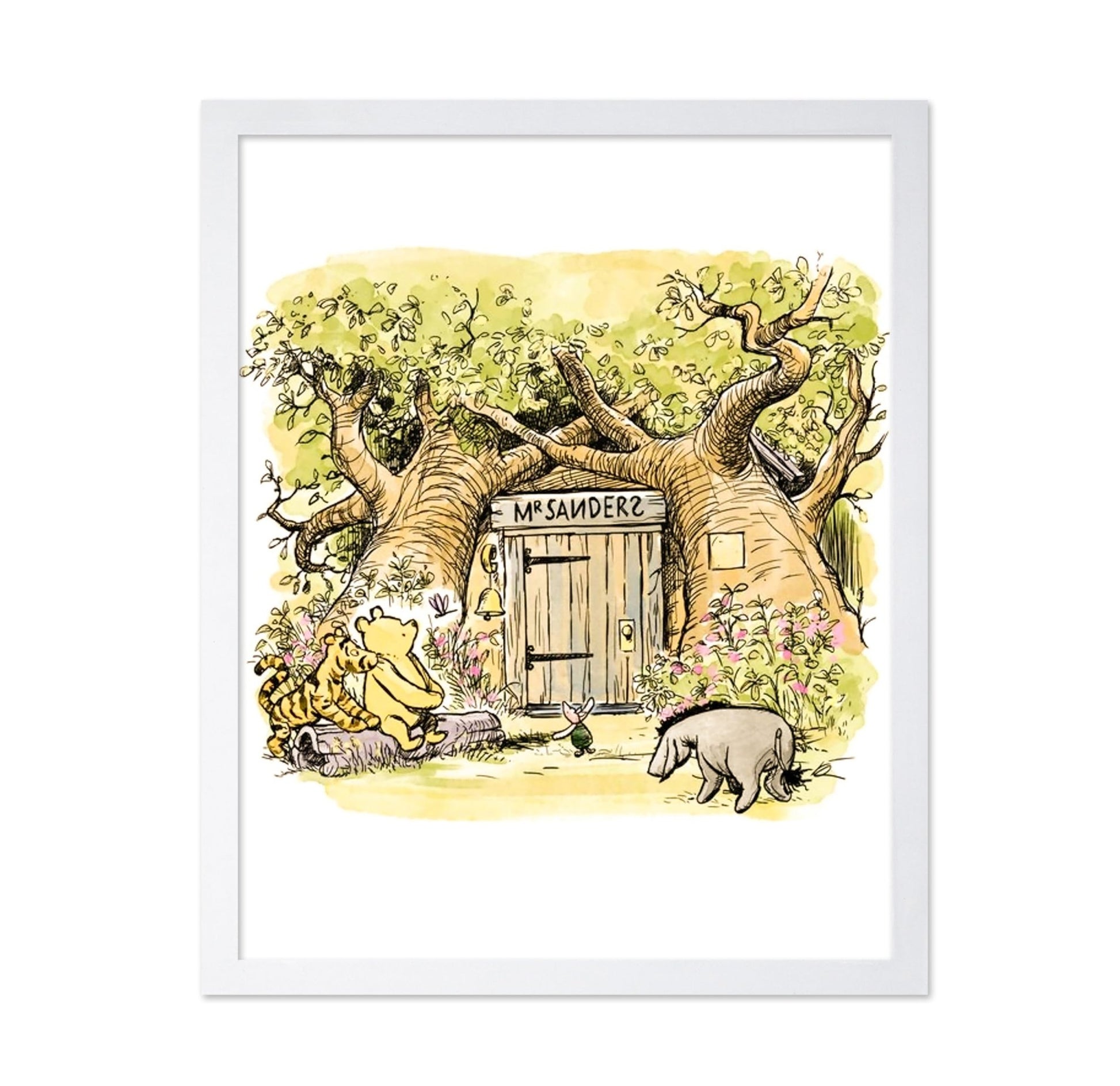 Waiting Outside Pooh's House