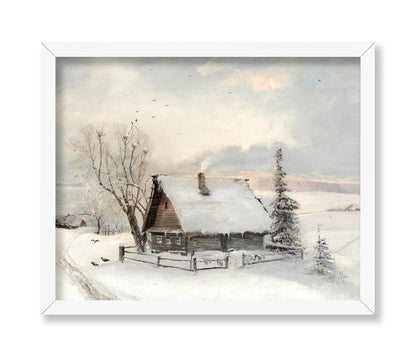 Snowy Cabin