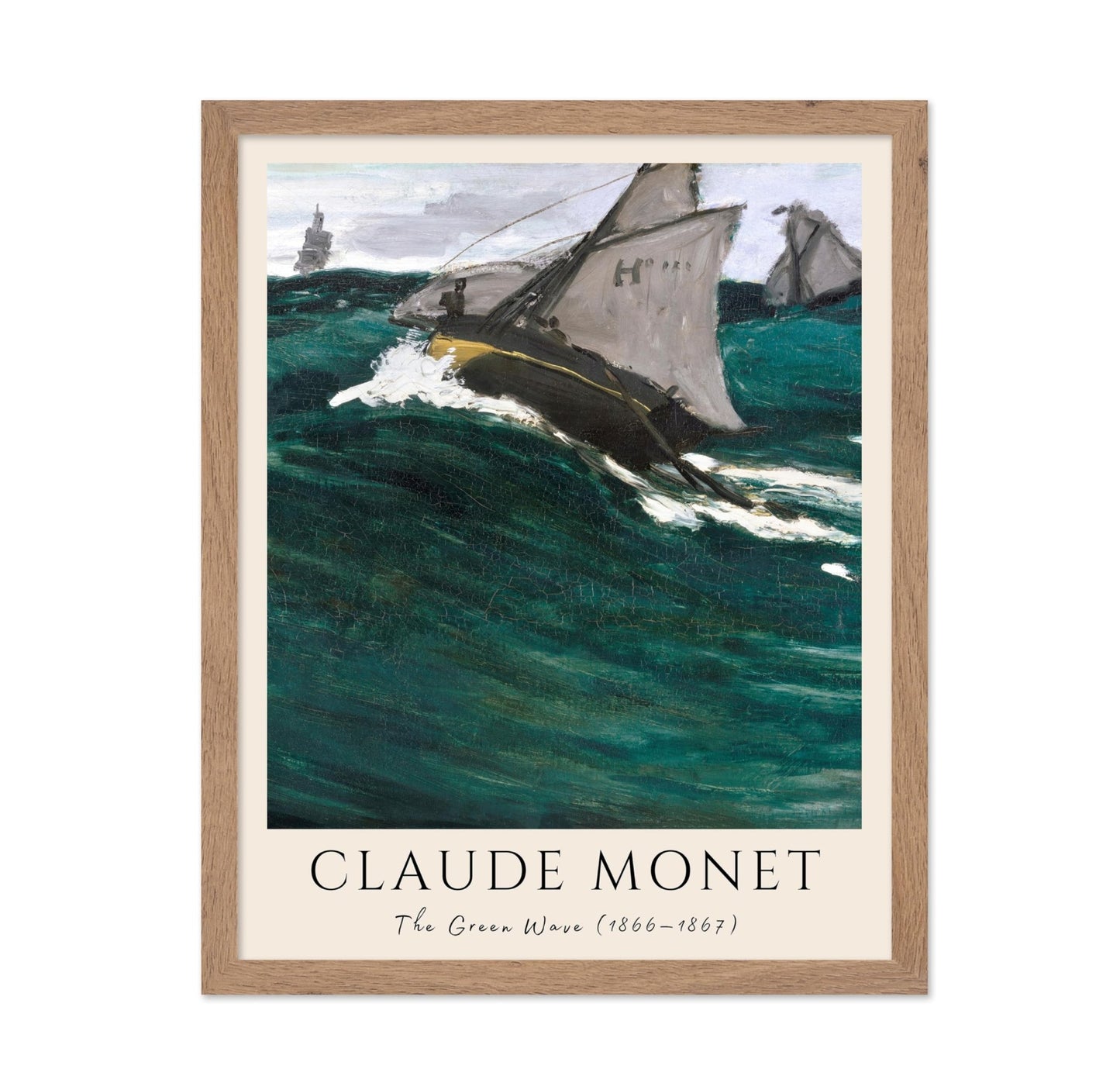 Claude Monet - Green Wave