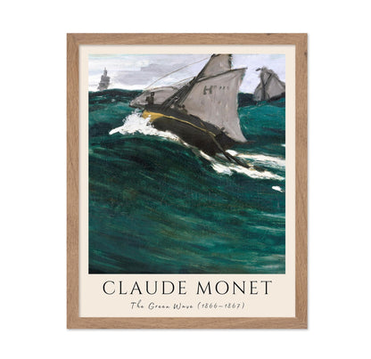 Claude Monet - Green Wave