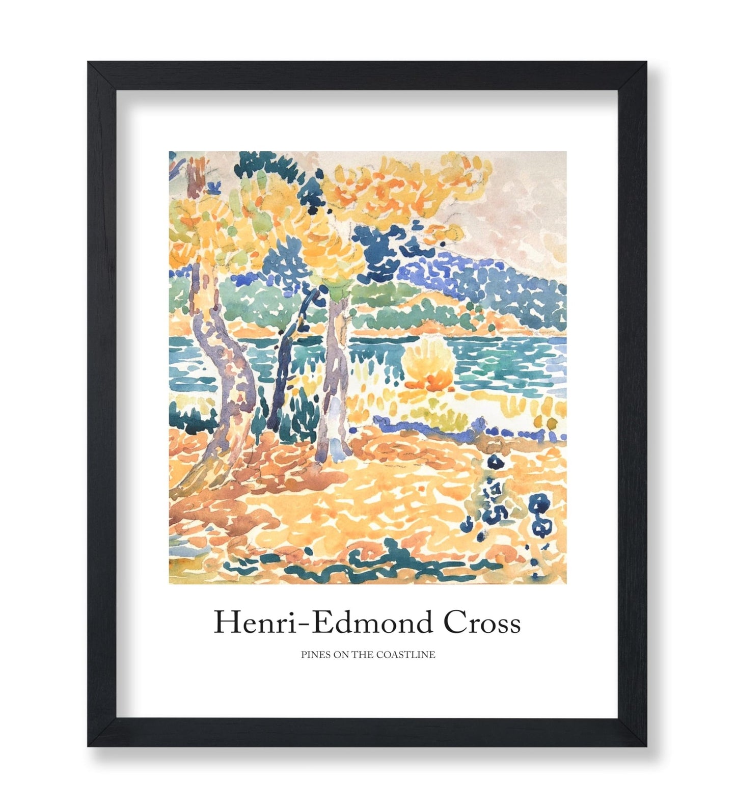 Henri Edmond Cross - Pines on the Coastline No1