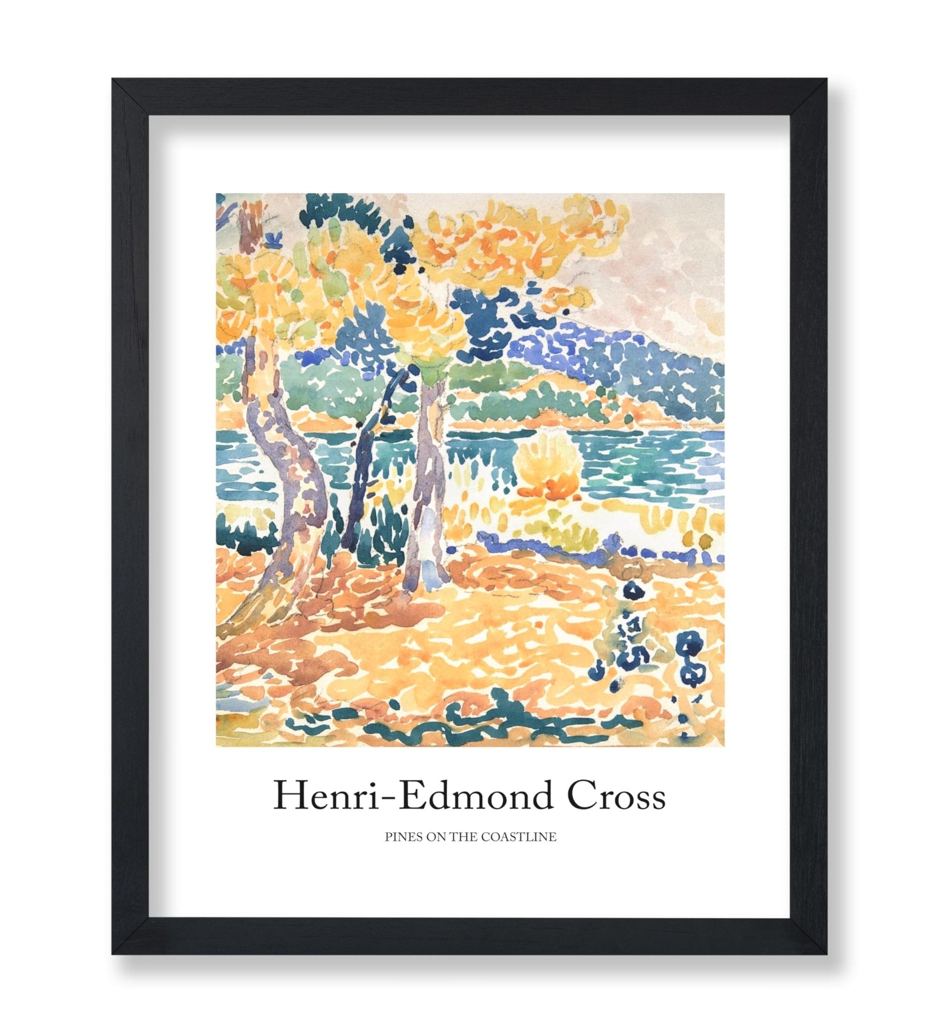 Henri Edmond Cross - Pines on the Coastline No1