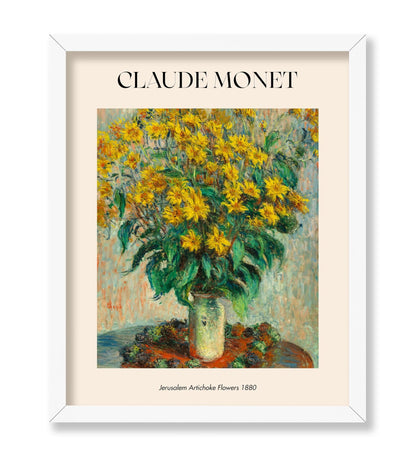 Claude Monet - Jerusalem Artichoke Flowers