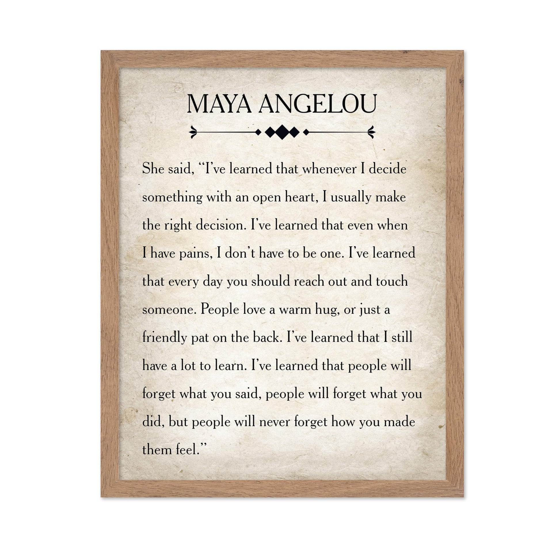 Maya Angelou