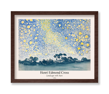 Henri Edmond Cross - Landscape with Stars