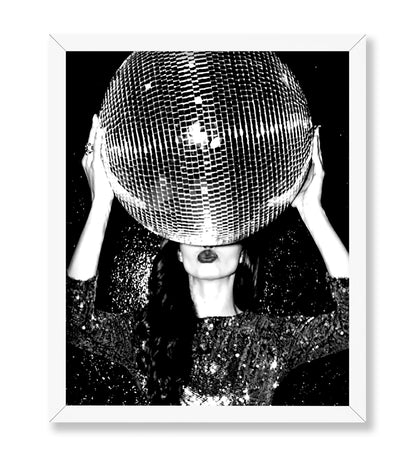 Woman & Disco Ball