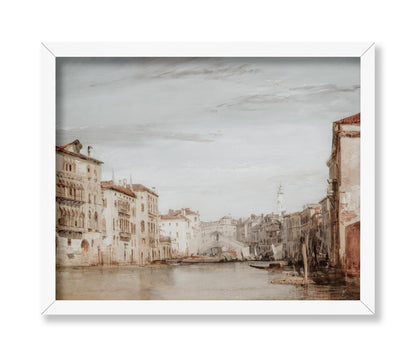 The Grand Canal, Venice, Looking Toward the Rialto