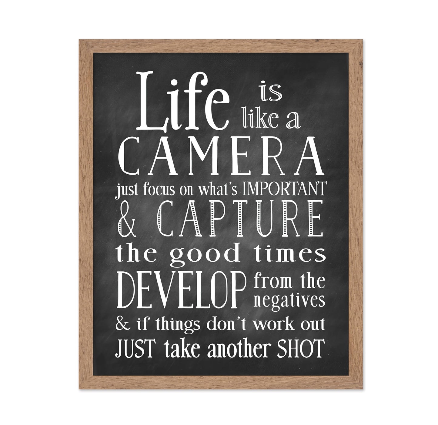 Life Is Like A Camera