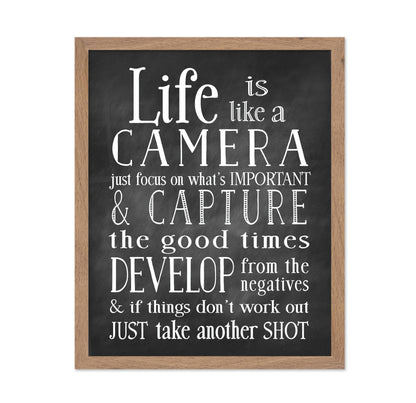 Life Is Like A Camera