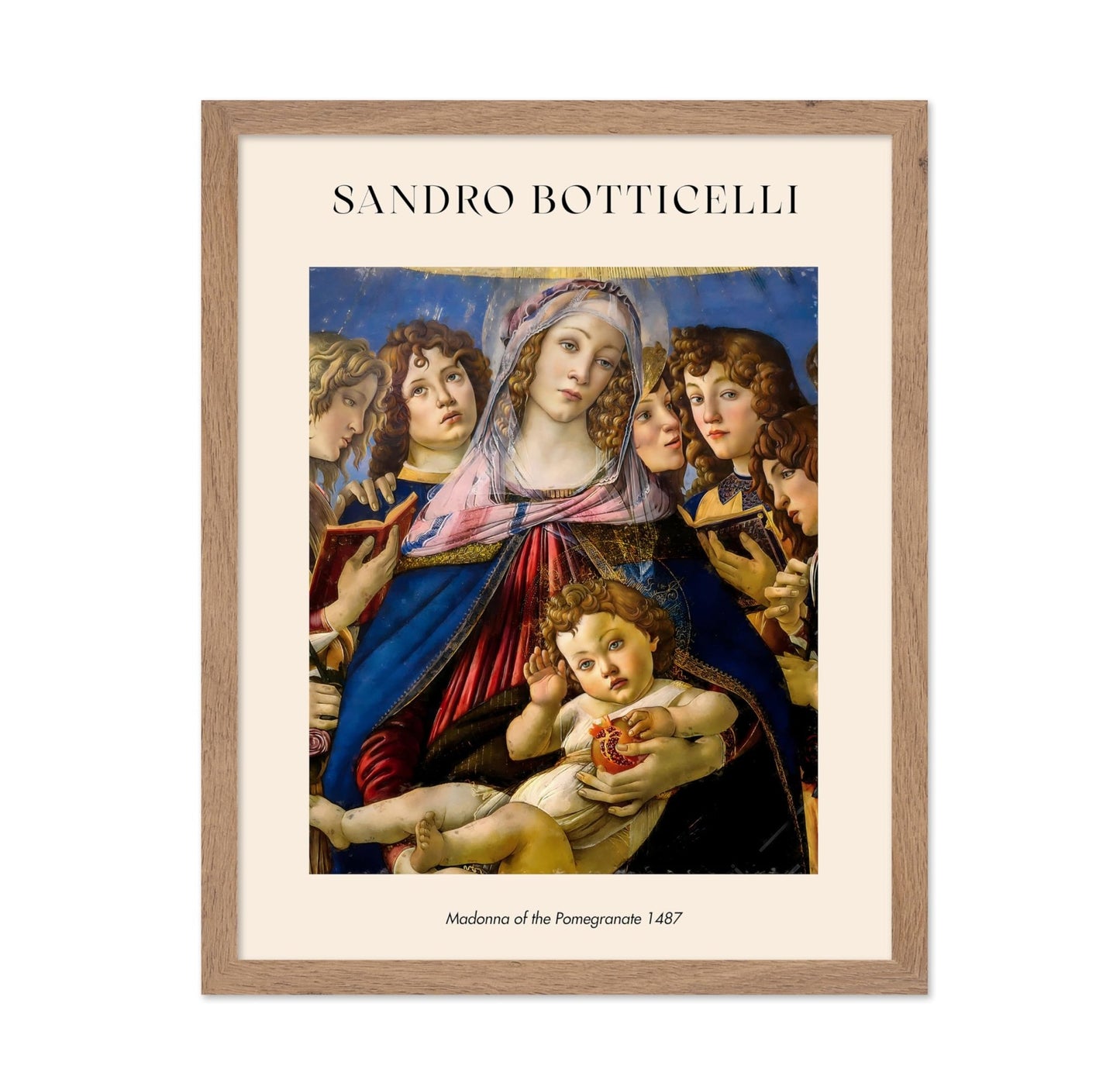 Sandro Botticelli - Madonna of the Pomegranate