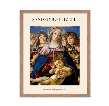 Sandro Botticelli - Madonna of the Pomegranate