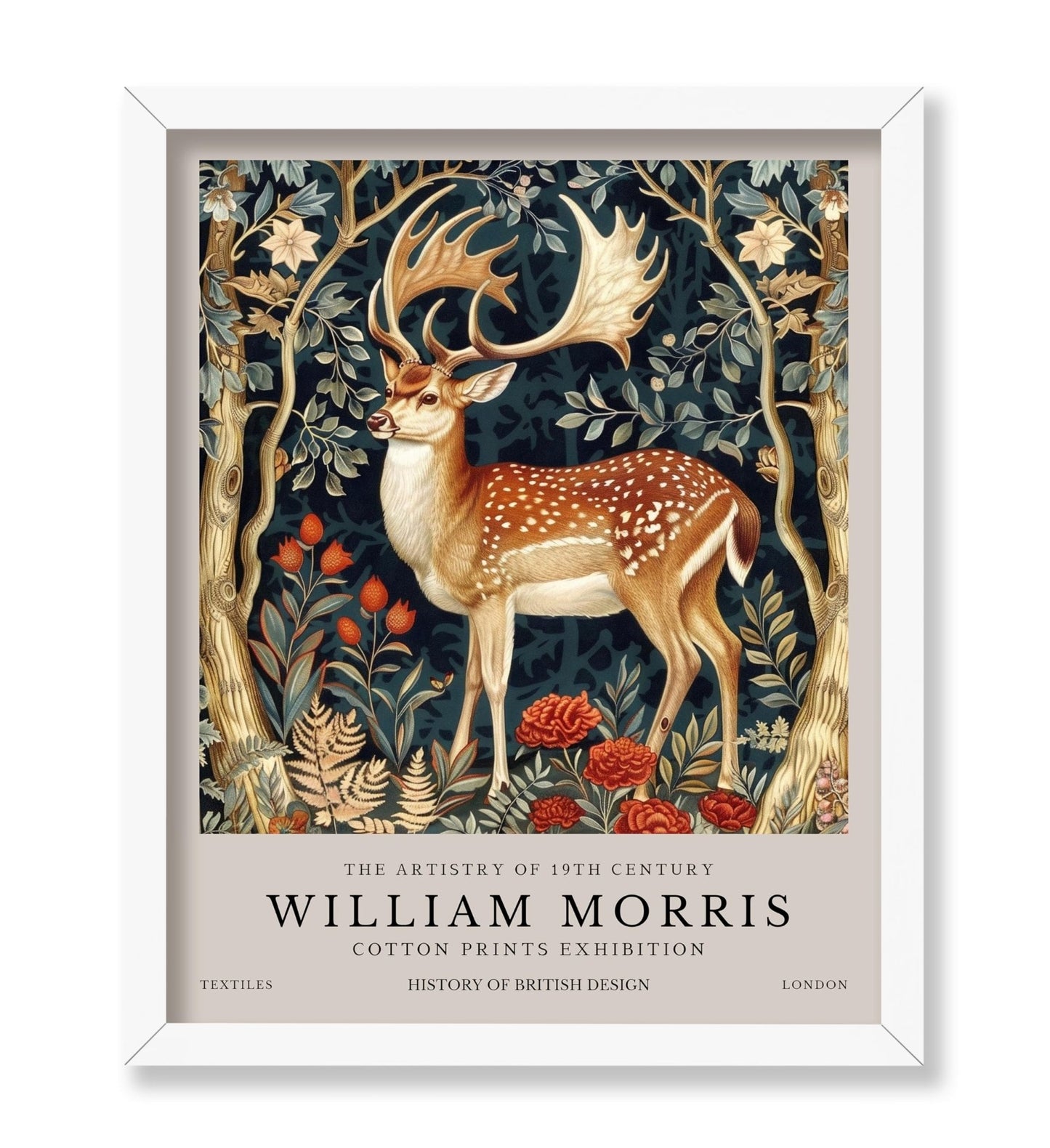 William Morris - Reindeer No1