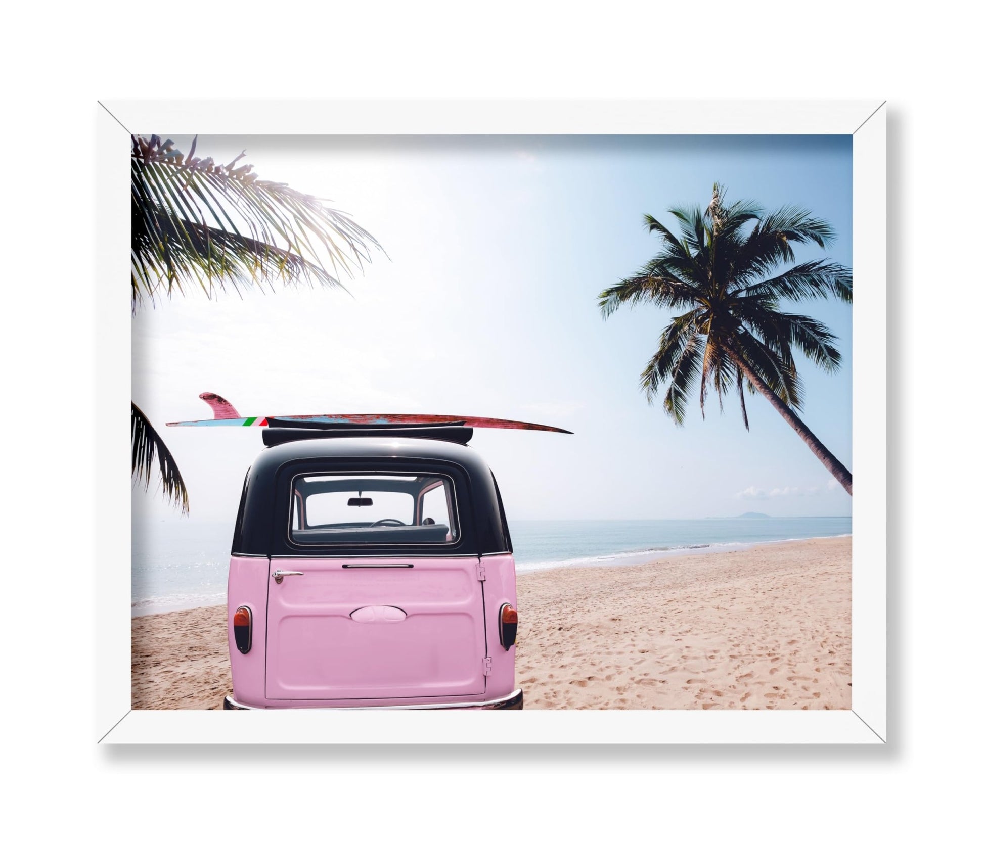 Car And Surfboard