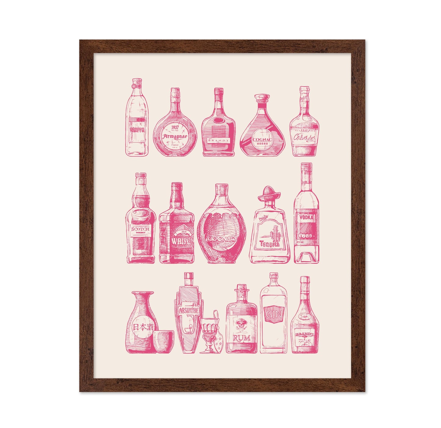 Alcohol Bottles No3