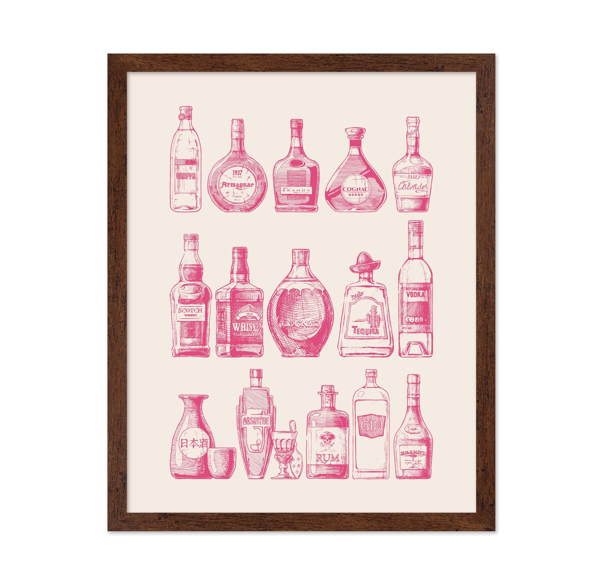 Alcohol Bottles No3