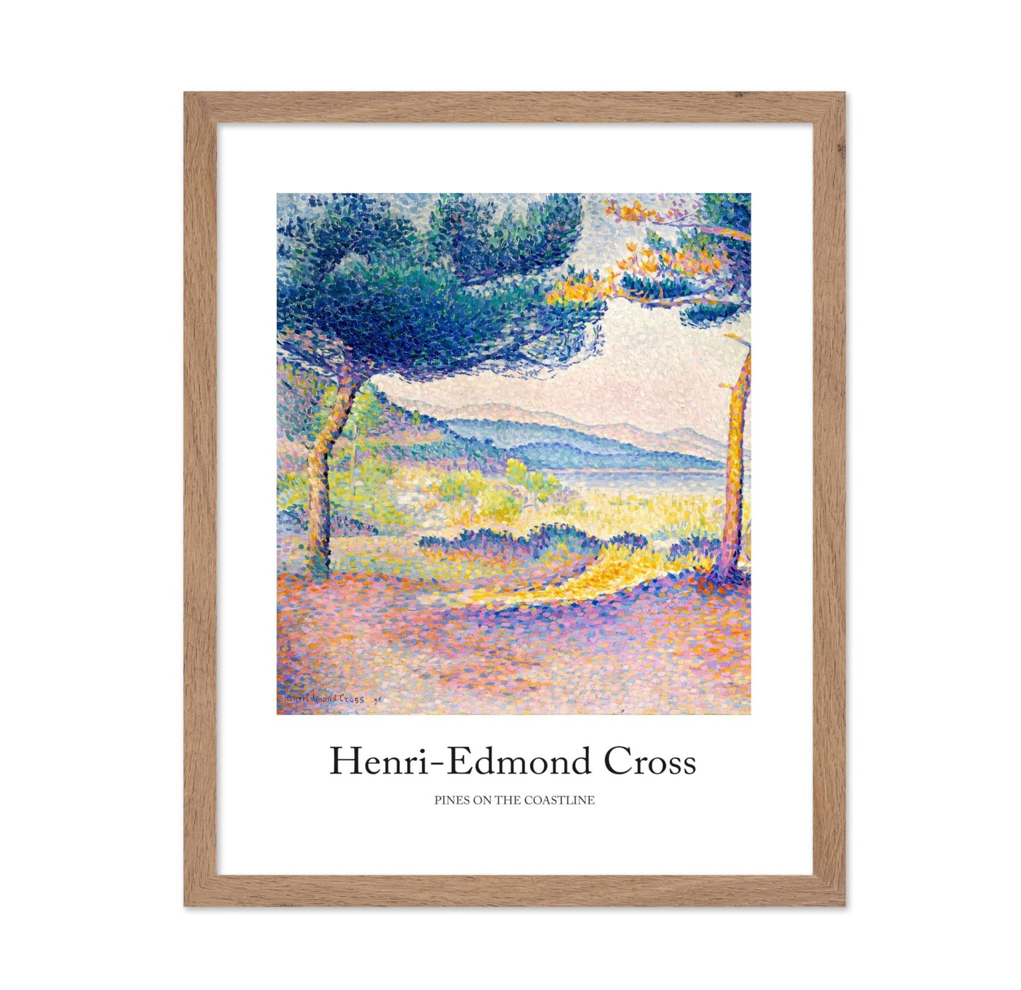 Henri Edmond Cross - Pines on the Coastline No2