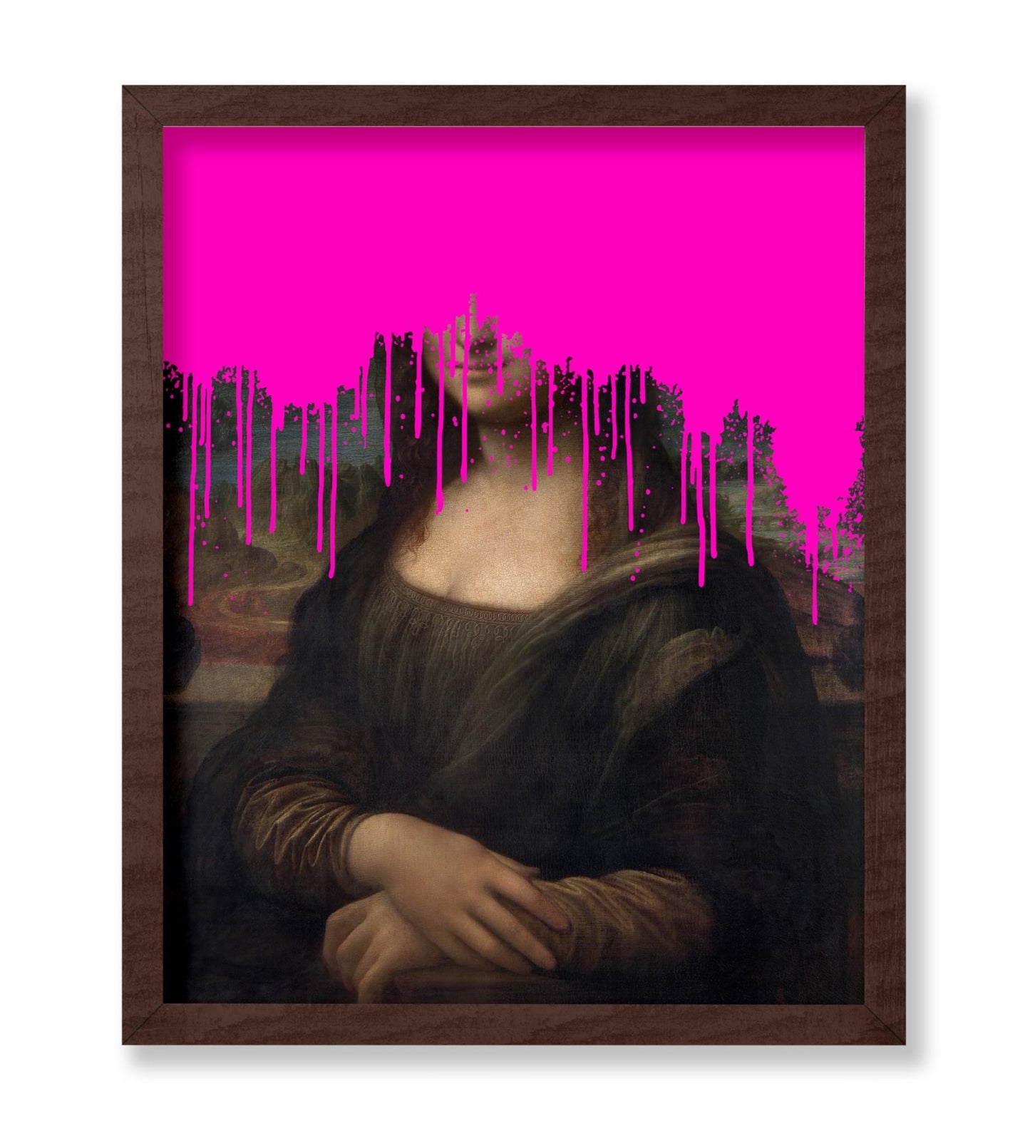 Altered Portrait of Mona Lisa No4
