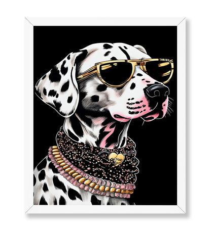 Dalmatian in Glasses No1
