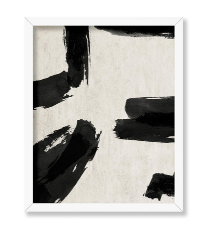 Black Brush Strokes No1