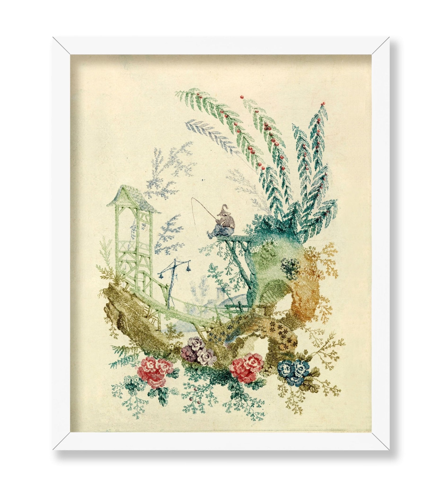 Fisherman Chinoiserie