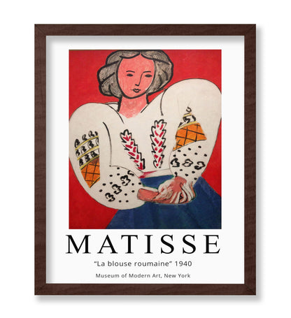 Henri Matisse - La Blouse Roumaine No1