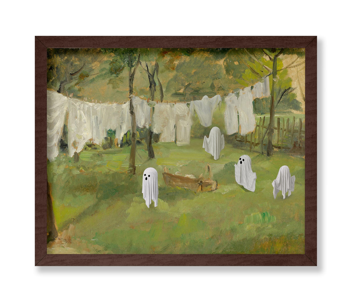 Ghosts at Laundry Line