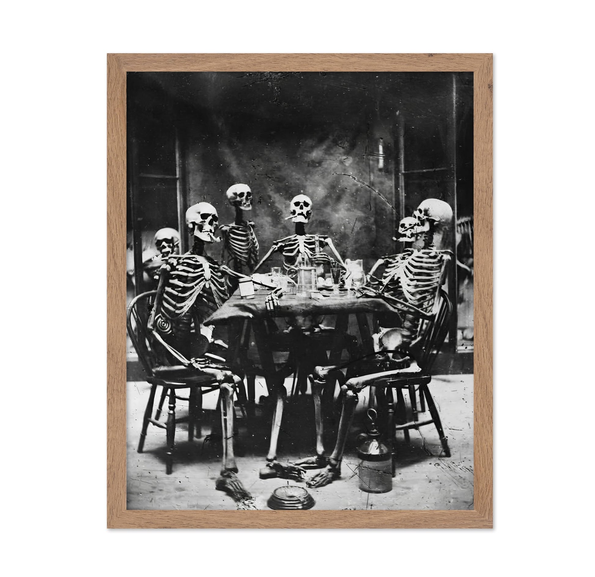 Skeletons Smoking