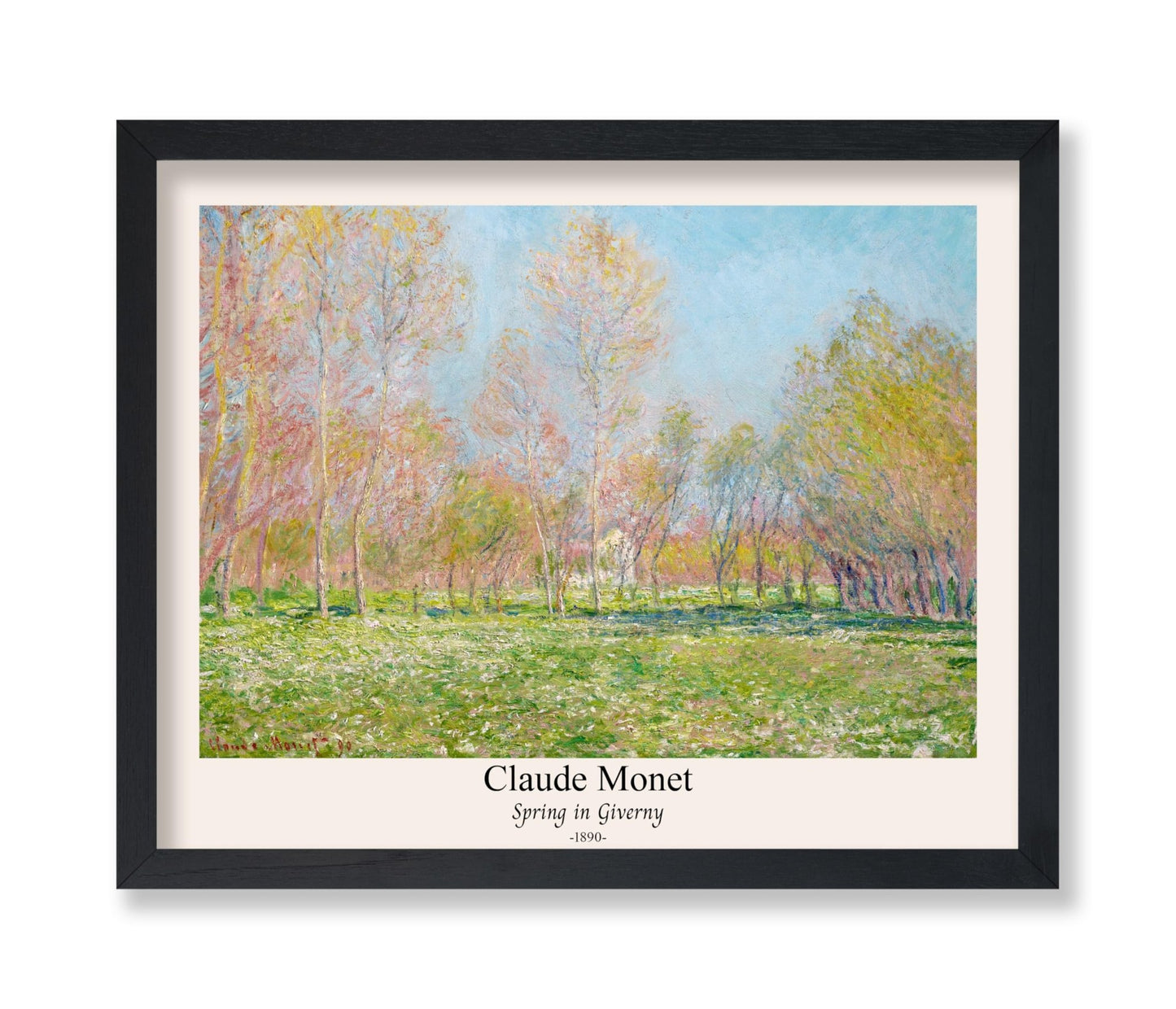 Claude Monet - Spring in Giverny