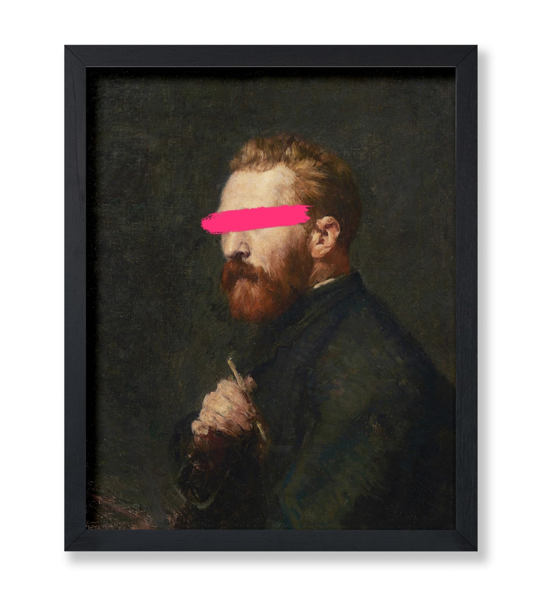 Altered Portrait of Van Gogh
