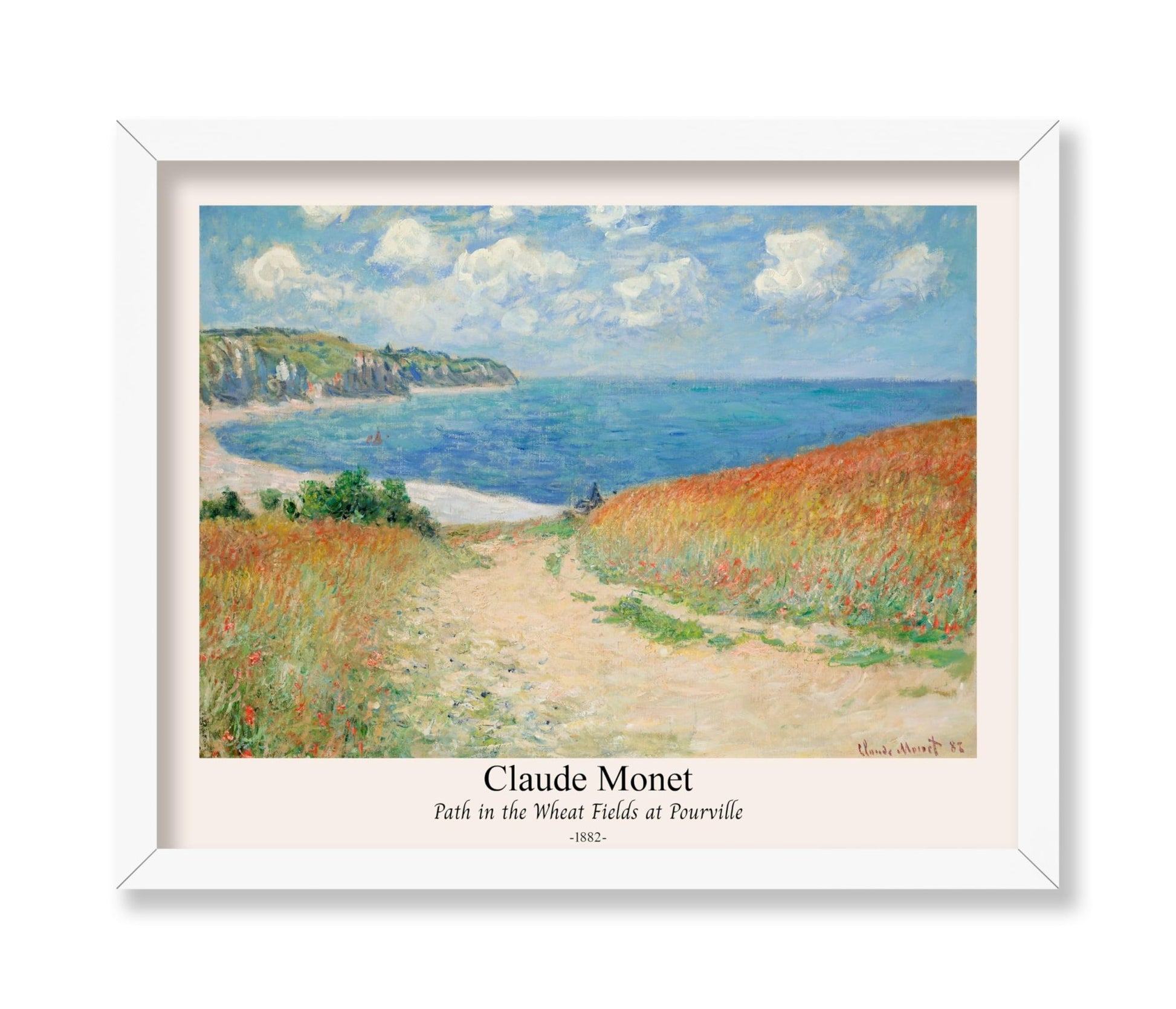 Claude Monet - Path in the Wheat Fields