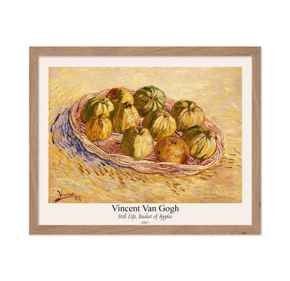 Van Gogh - Still Life Basket of Apples No1