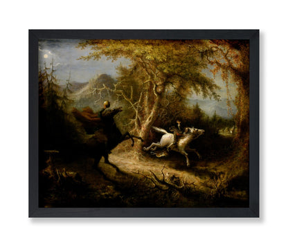 The Headless Horseman Pursuing Ichabod Crane
