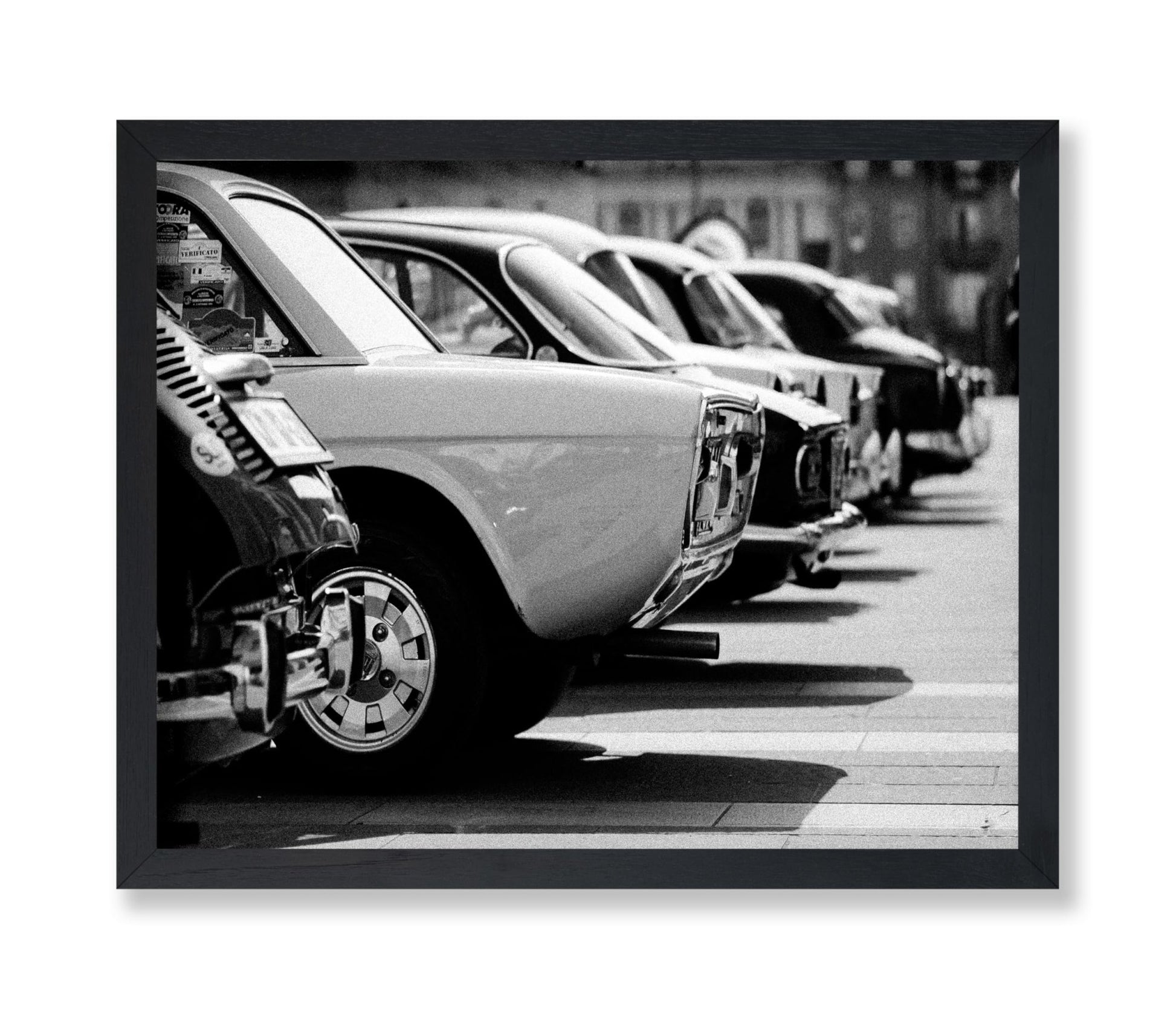 Parked Classic Cars