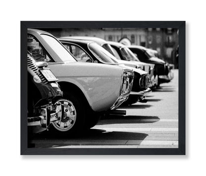 Parked Classic Cars