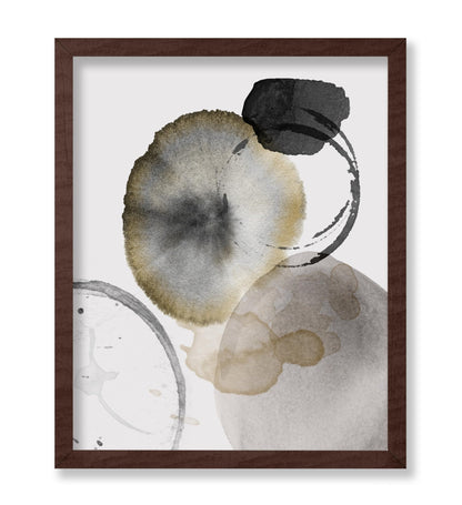 Watercolor Circles No3