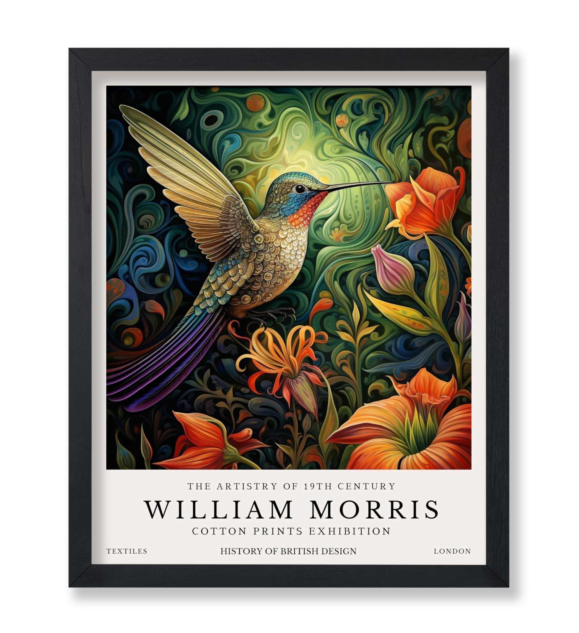 William Morris - Hummingbird No3