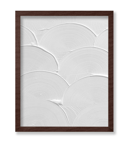 White Curve Brush Stroke
