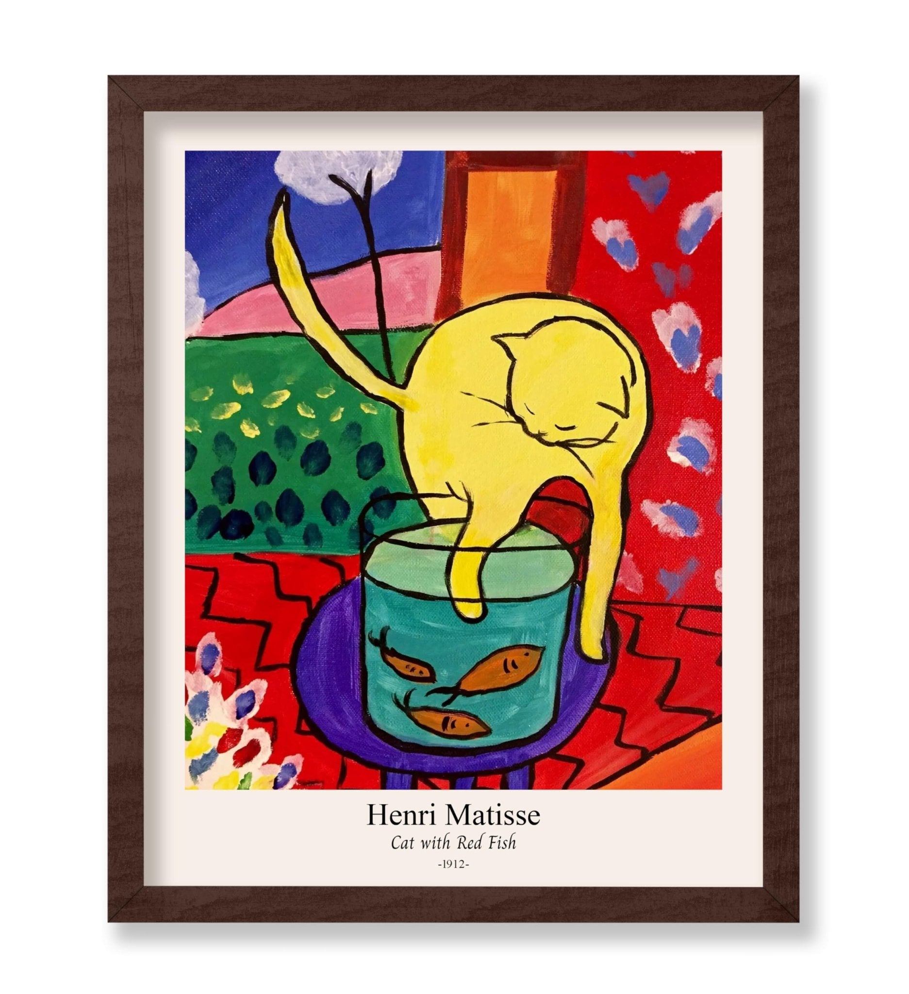 Henri Matisse - Cat With Red Fish No2