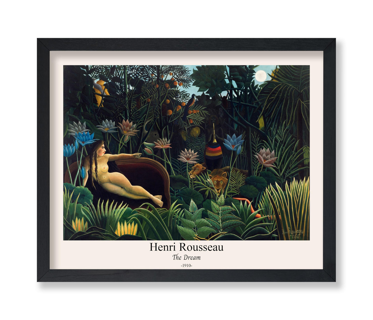 Henri Rousseau - The Dream No1