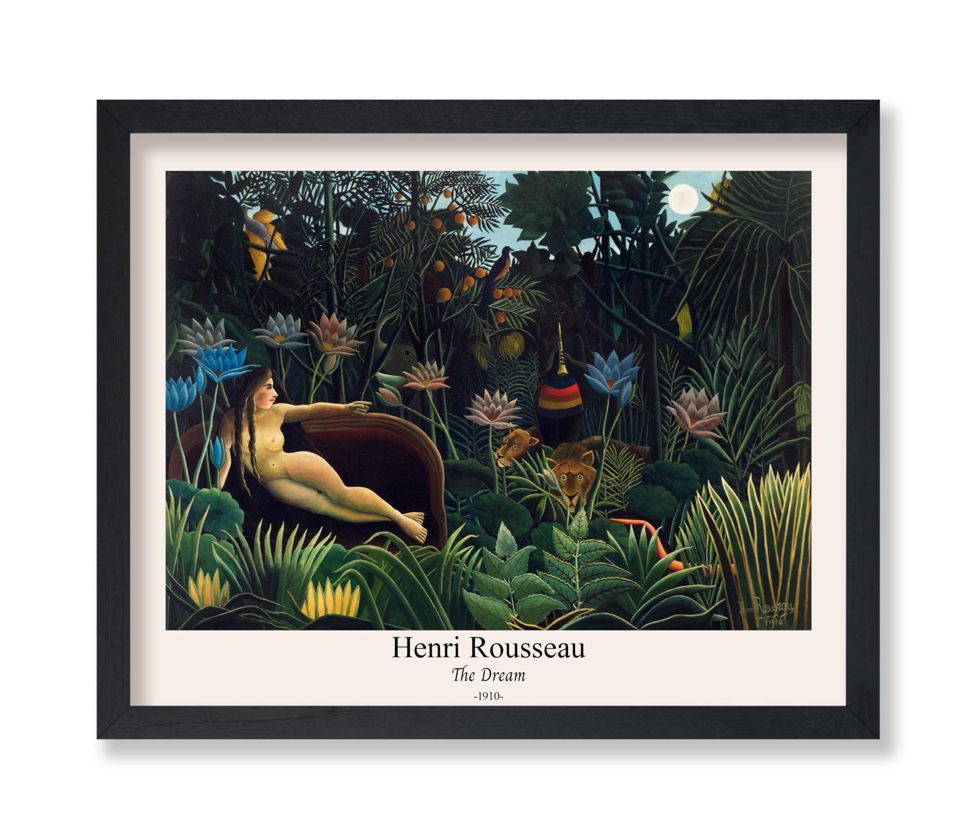 Henri Rousseau - The Dream No1