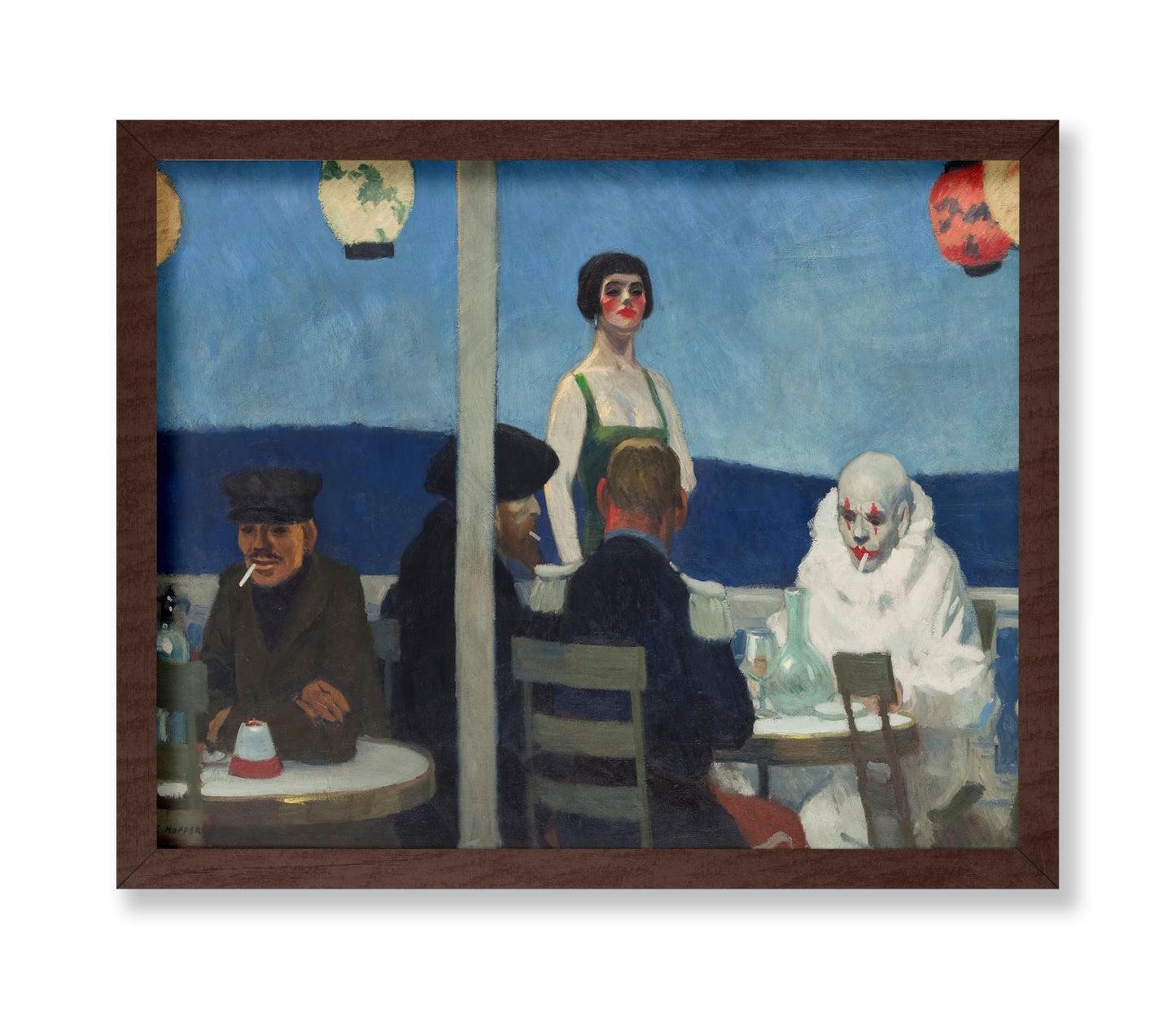 Edward Hopper - Soir Bleu