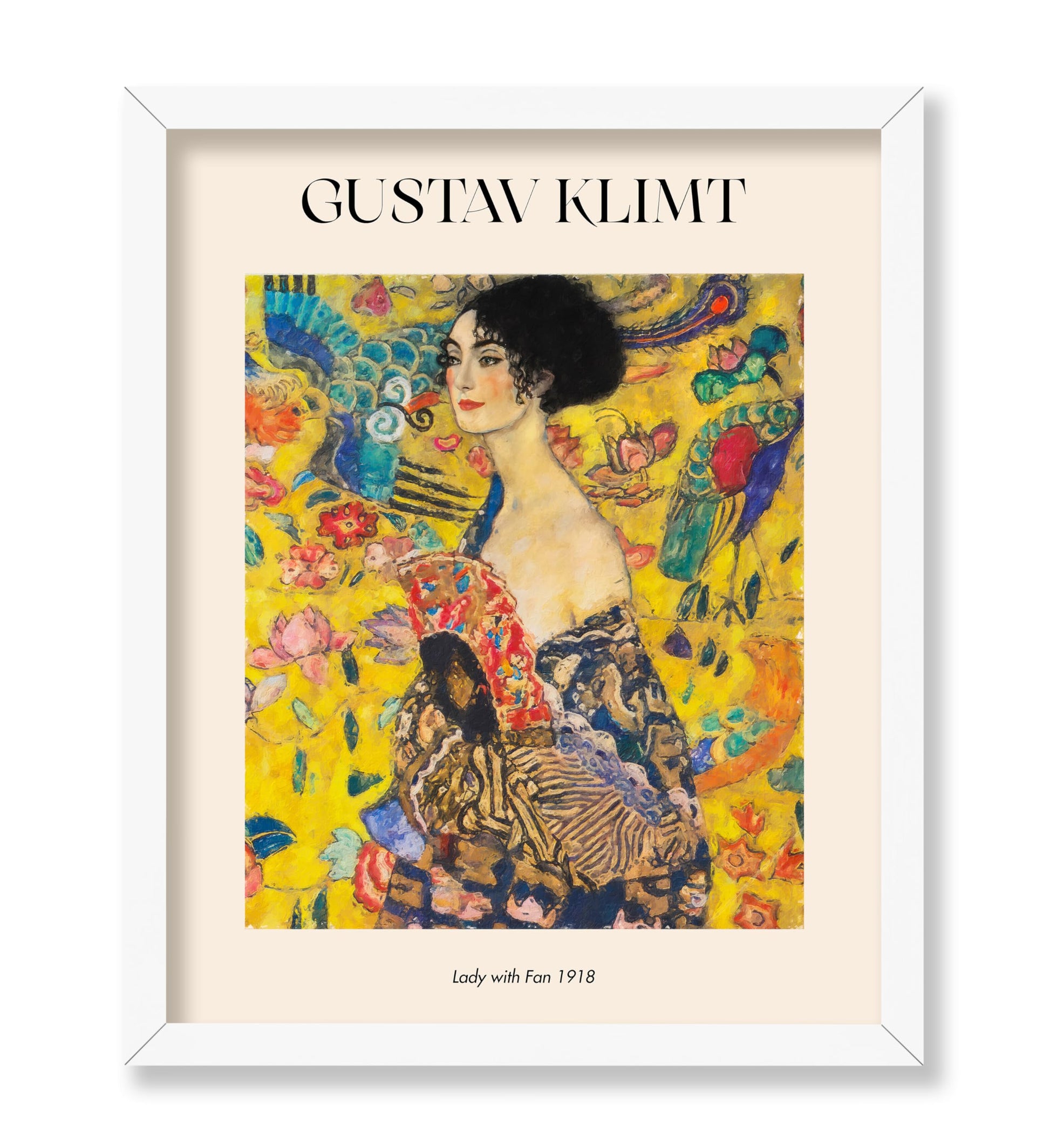 Gustav Klimt - Lady With Fan No2