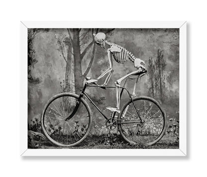 Skeleton on a Bike