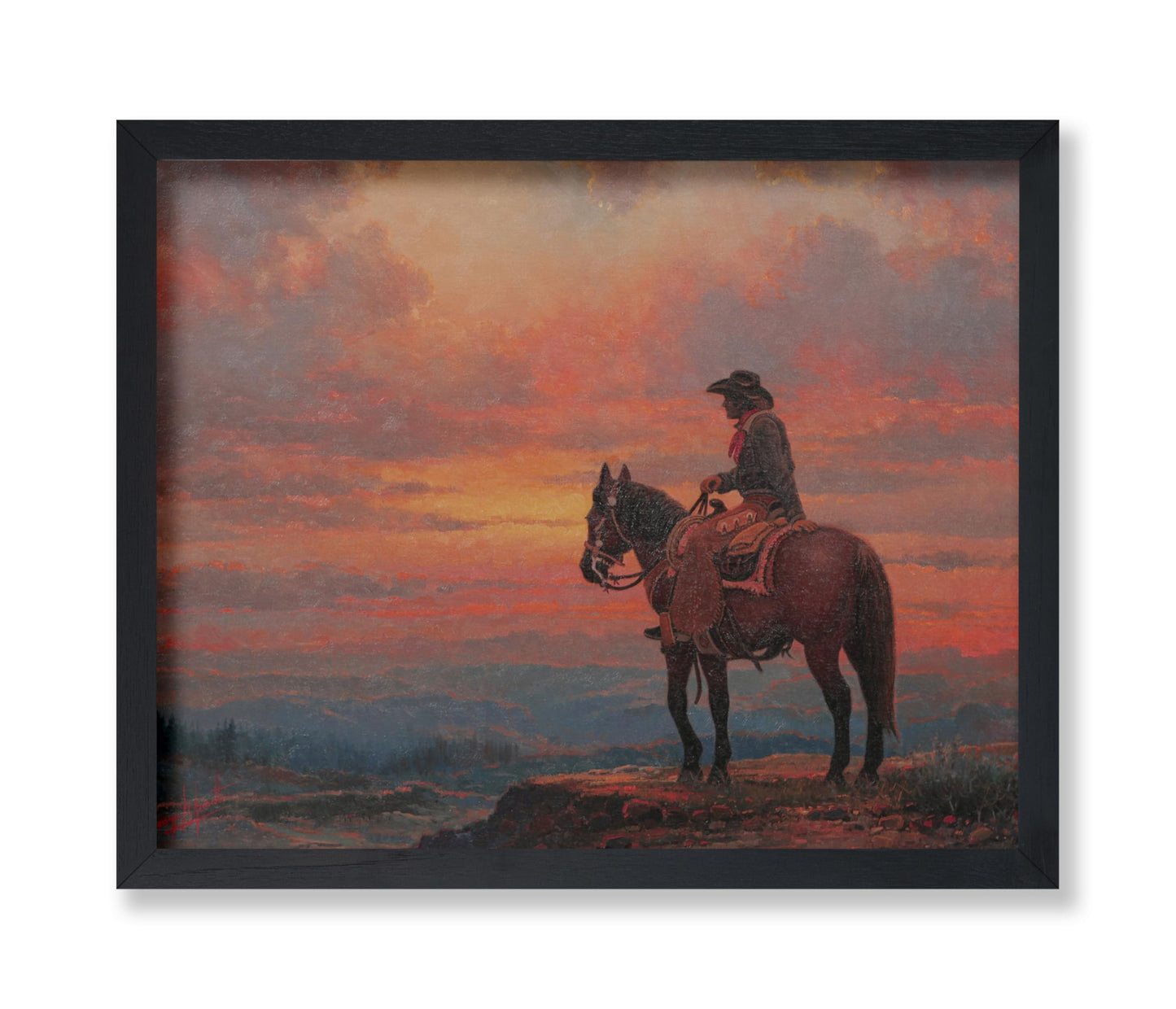 Sunset Cowboy