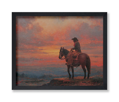 Sunset Cowboy