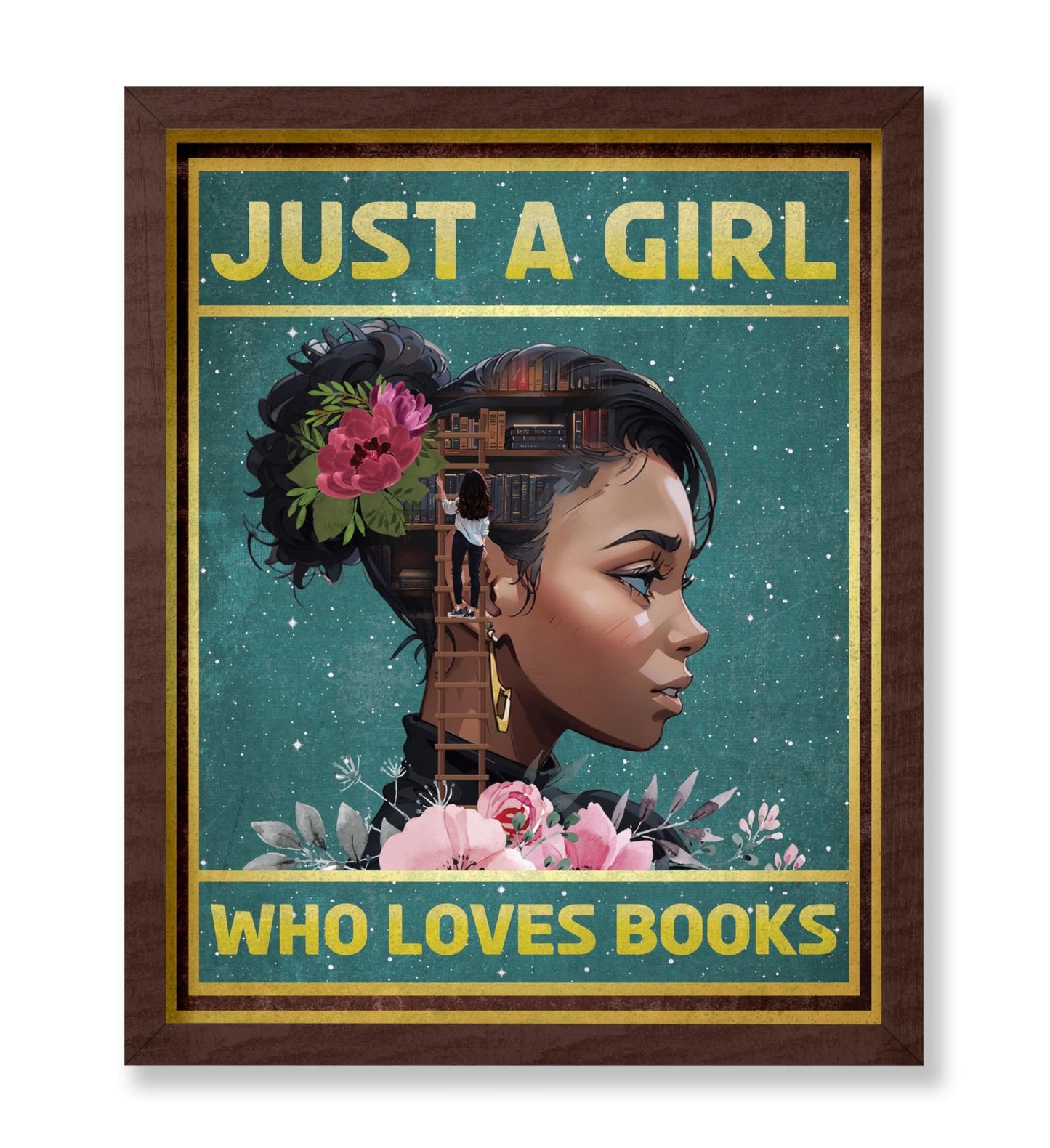 Girl Who Loves Books No1