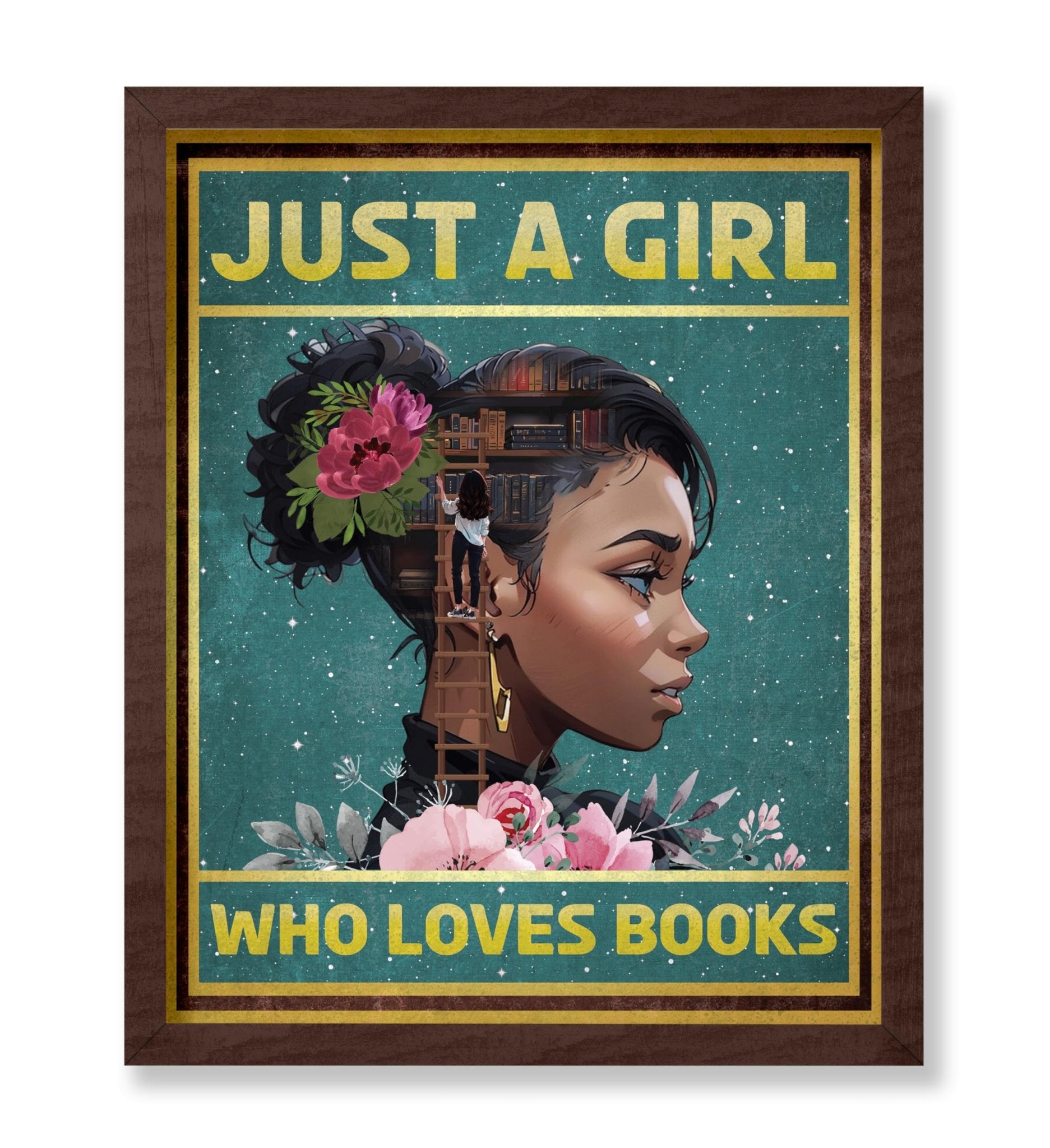 Girl Who Loves Books No1