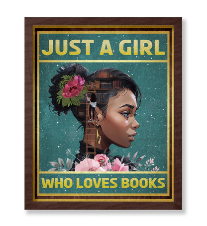 Girl Who Loves Books No1