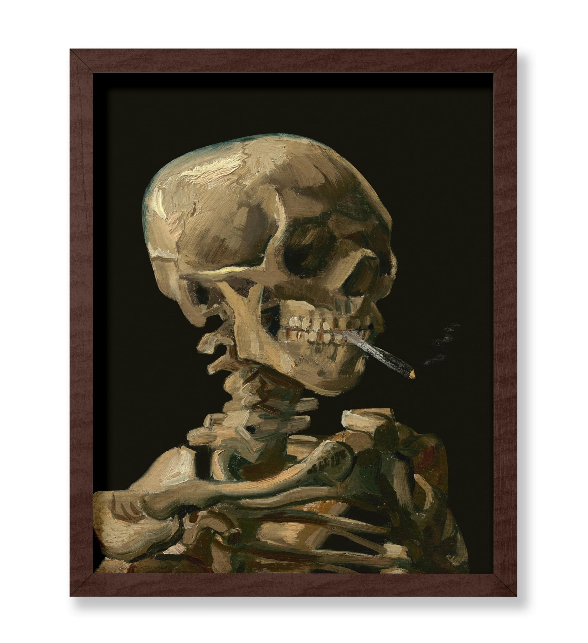 Van Gogh - Skull of a Skeleton No2